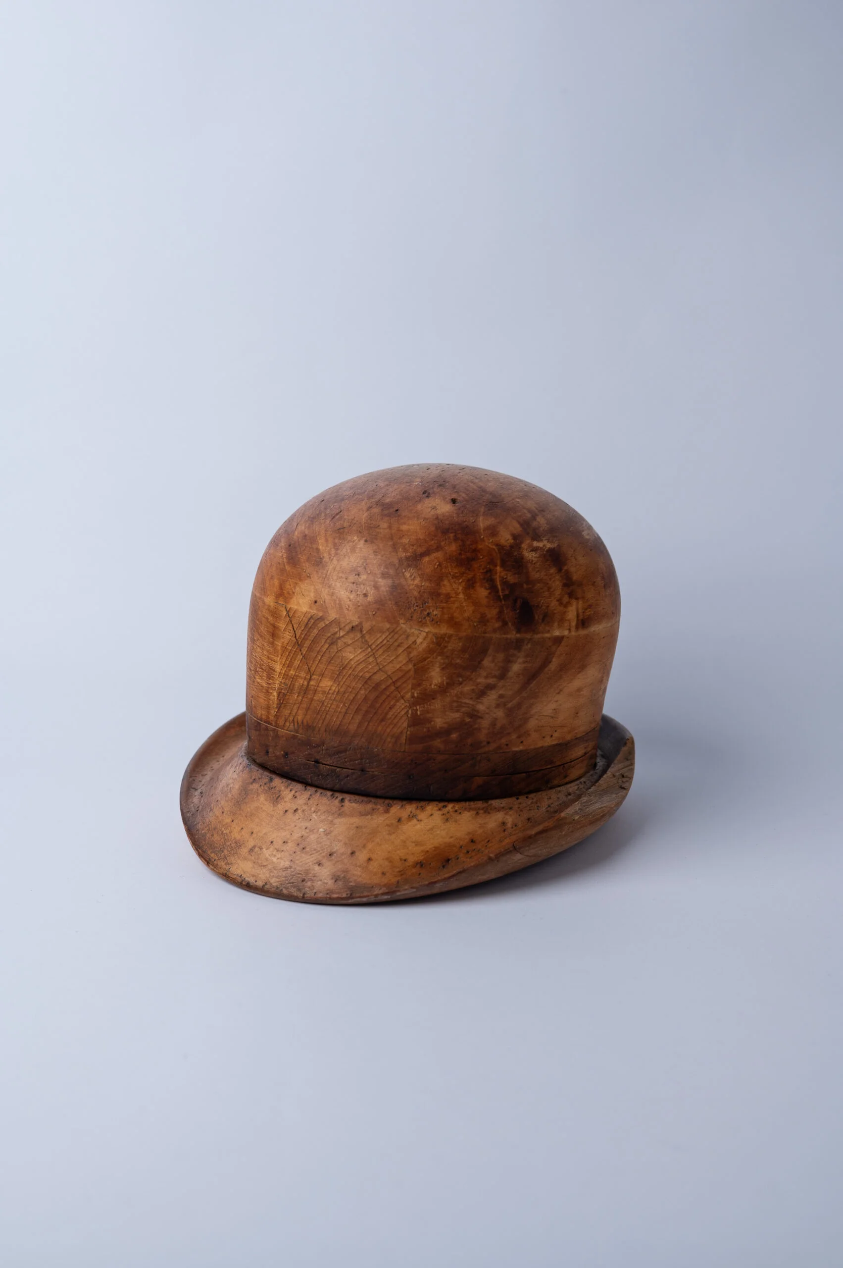 1920s antique wooden hat mold