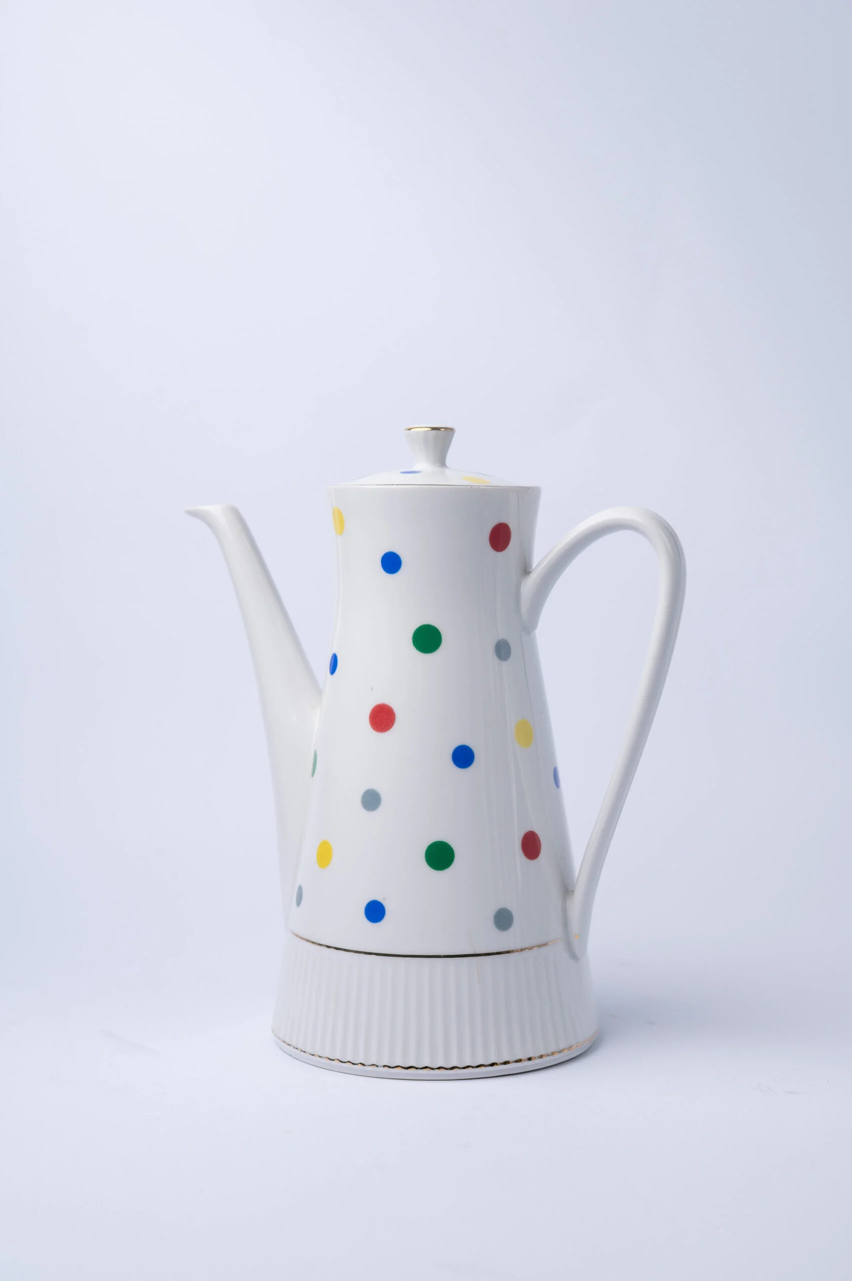 1950s ‘Eschenbach’ MCM polka dot teapot
