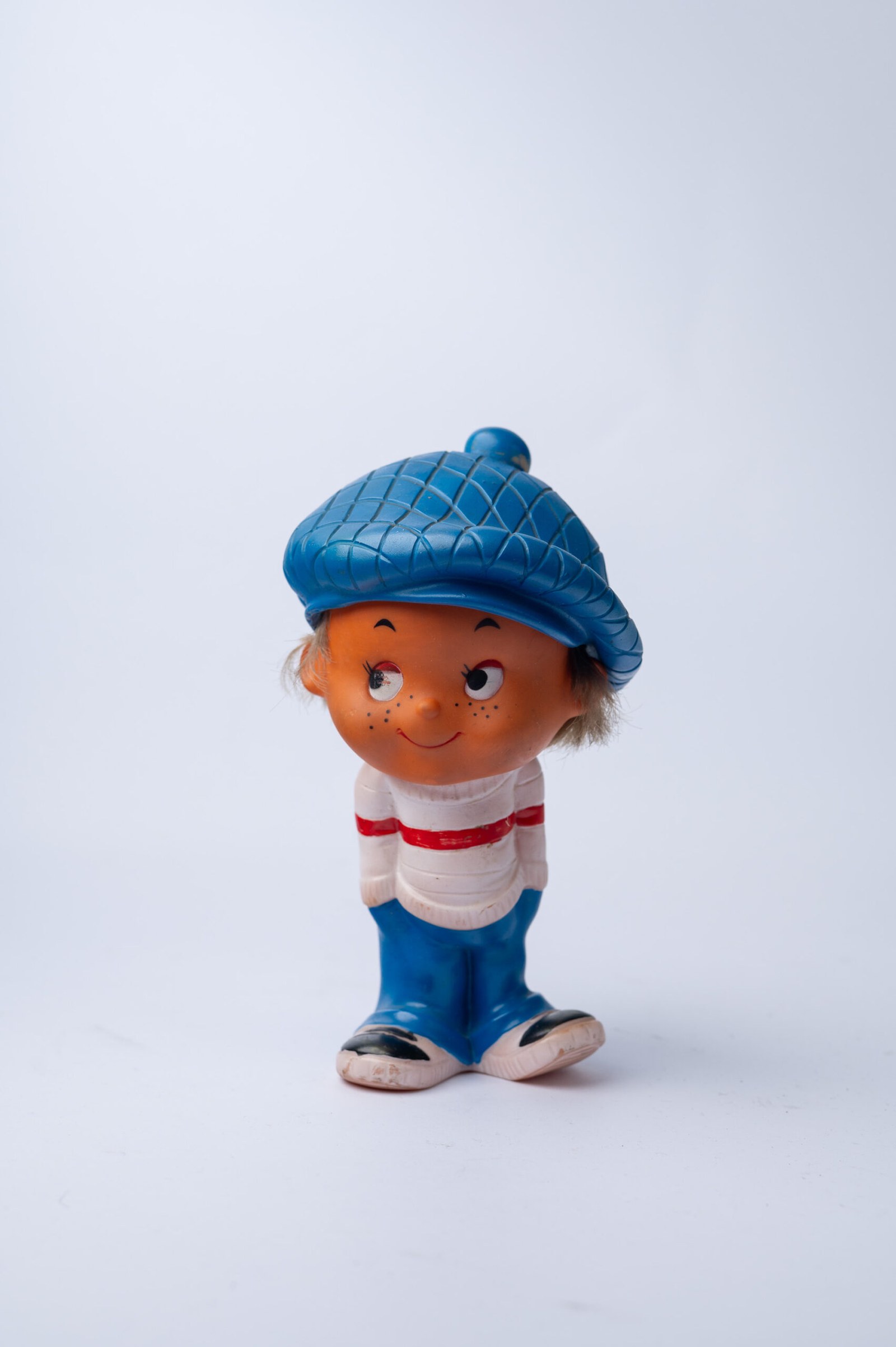 1960s ‘Boy with Hat’ rubber doll