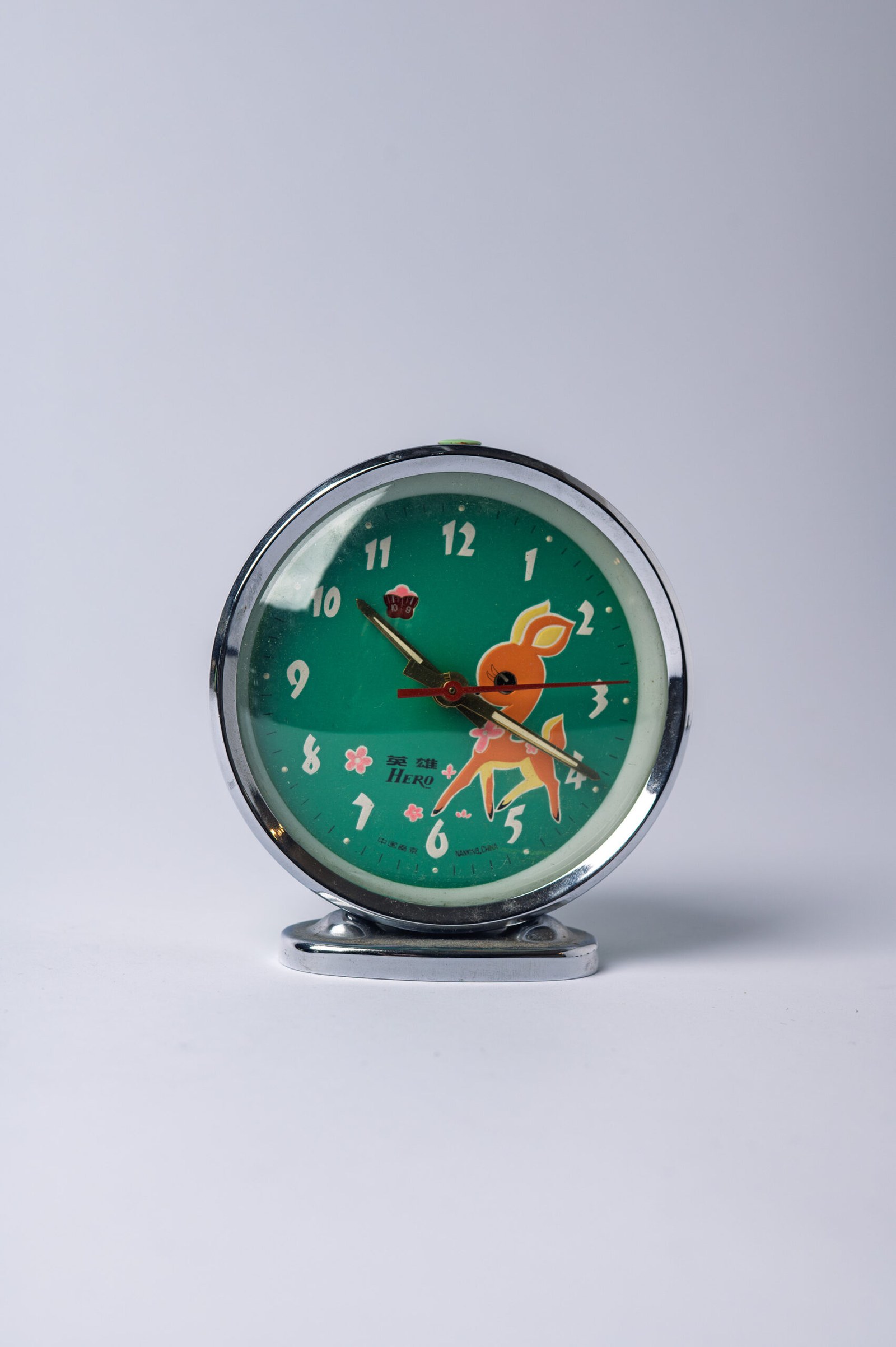 1960s Mid-Century Modern table clock