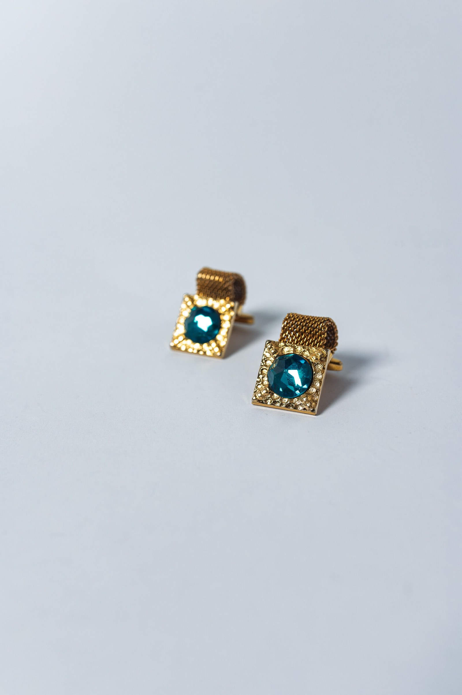 1960s Mid-Century Modern men’s cufflinks