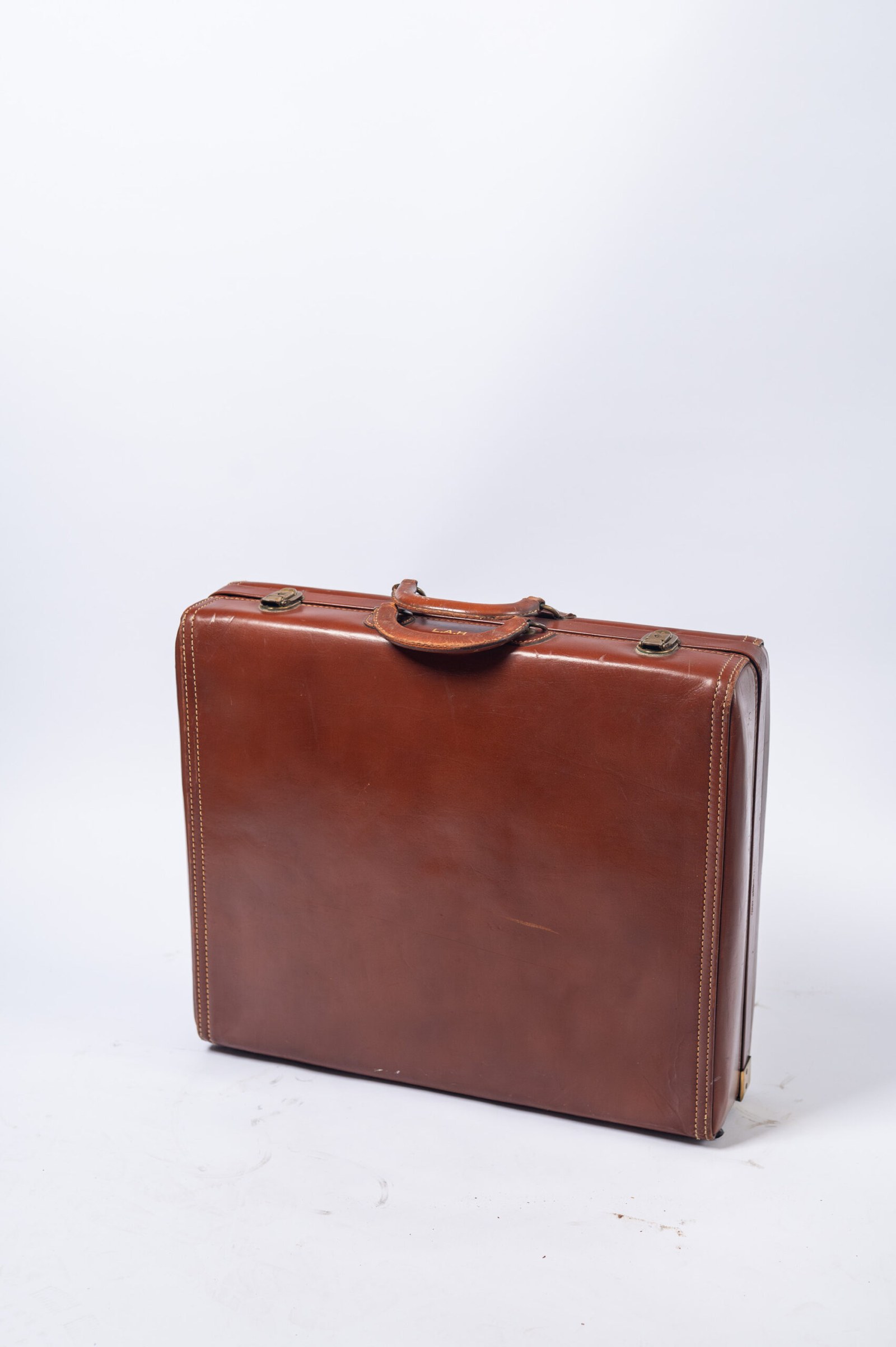 1950s ‘Hartmann’ leather suitcase