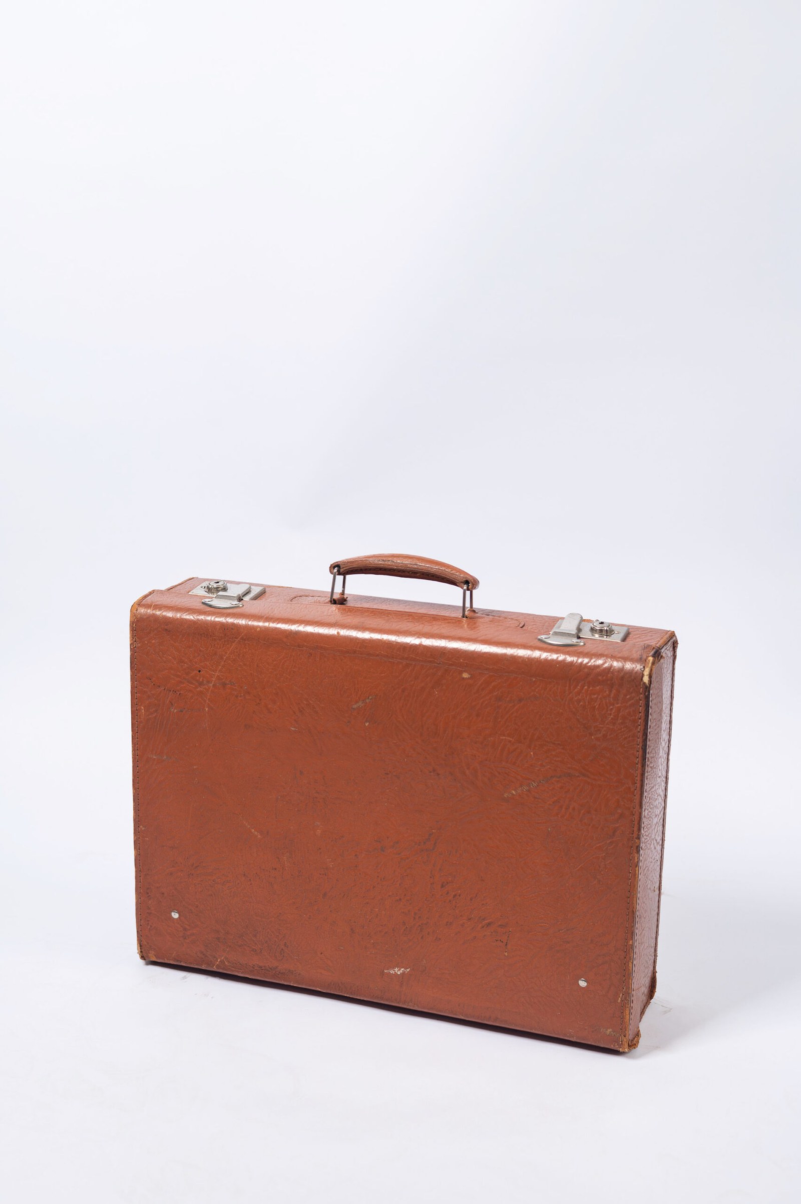 1950s ‘Franz Schulz’ leather suitcase