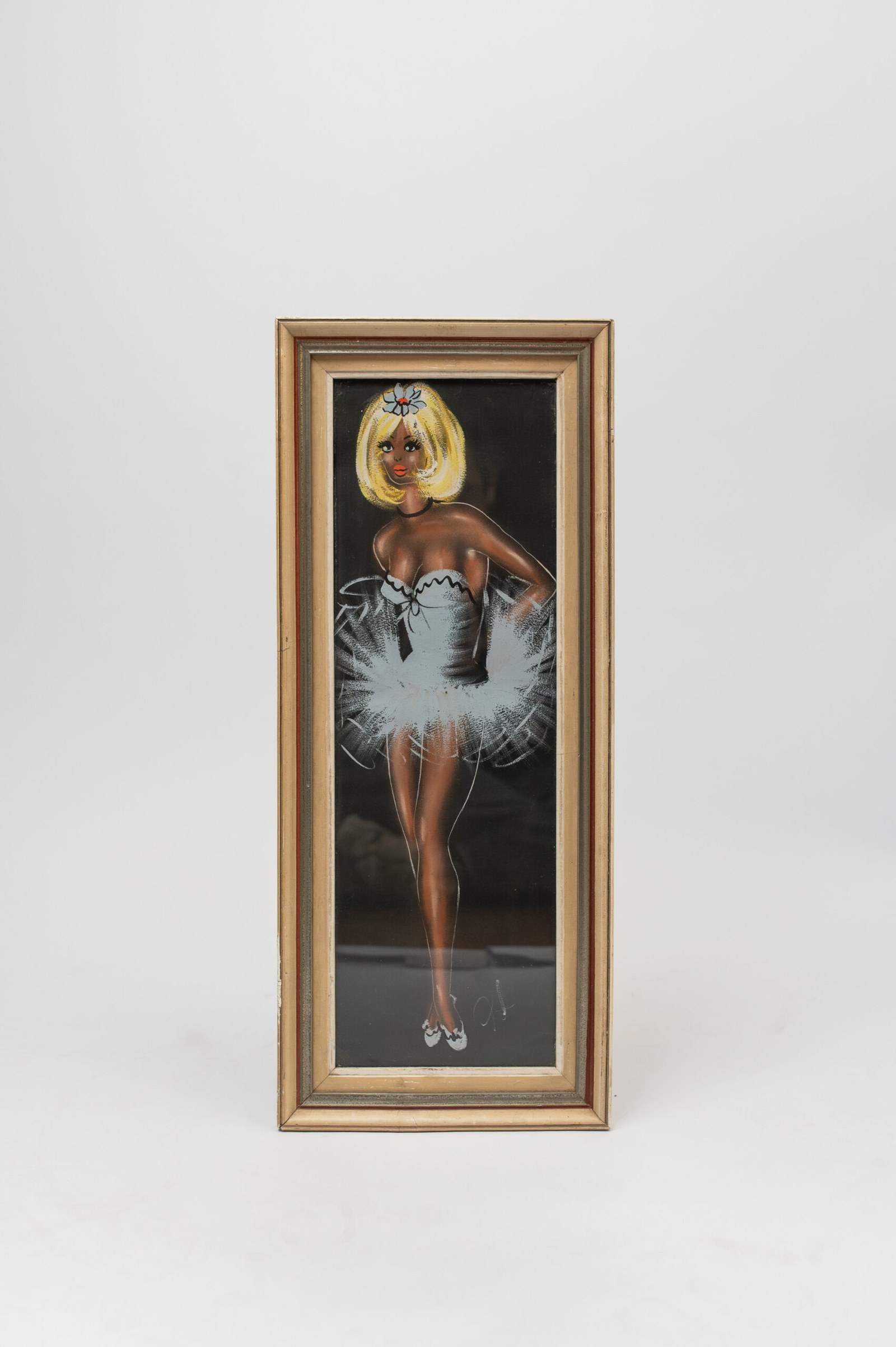 1960s MCM pin-up print