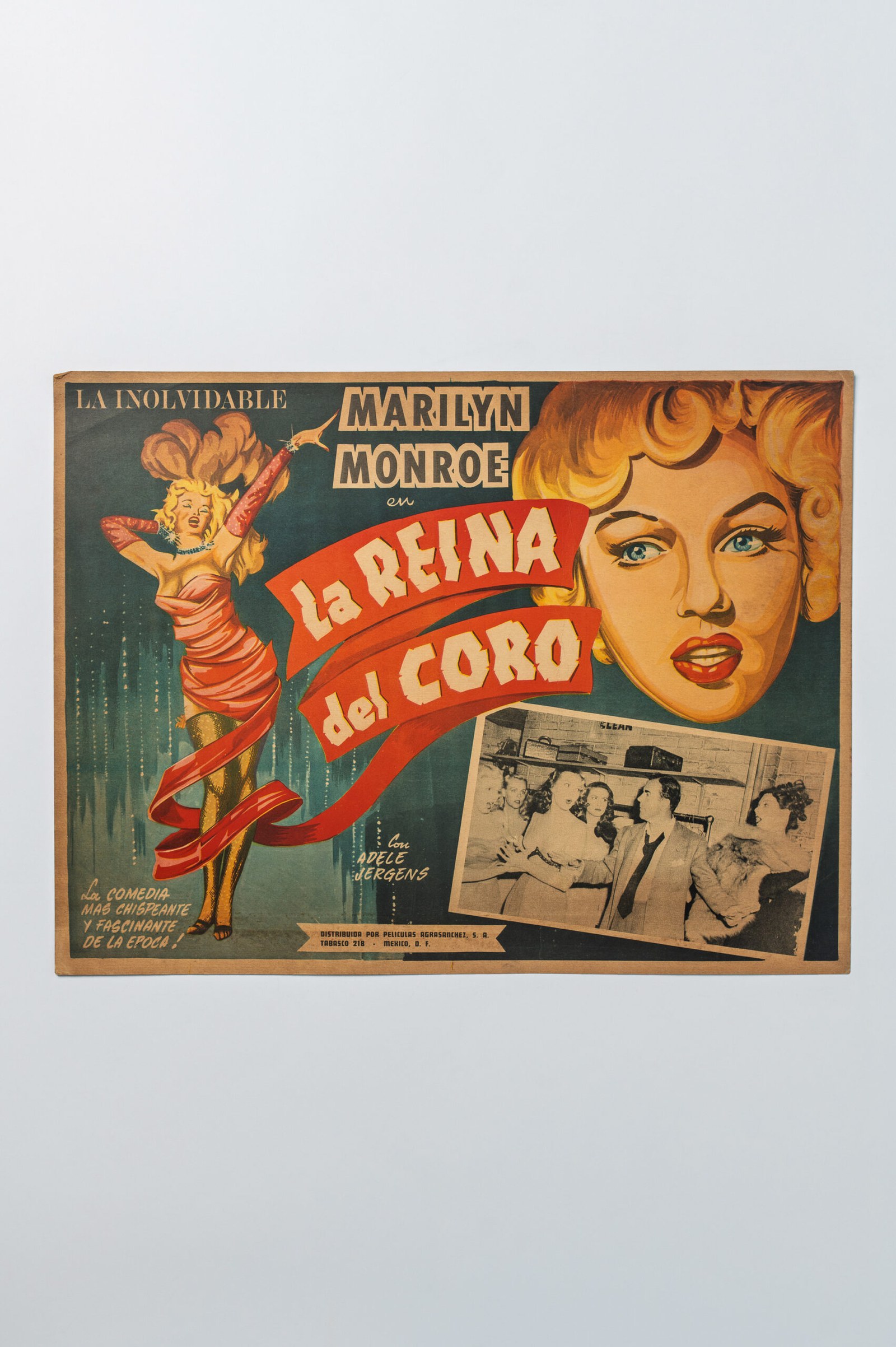 1948 ‘Ladies of the Chorus’ musical movie lobby card – Marilyn Monroe