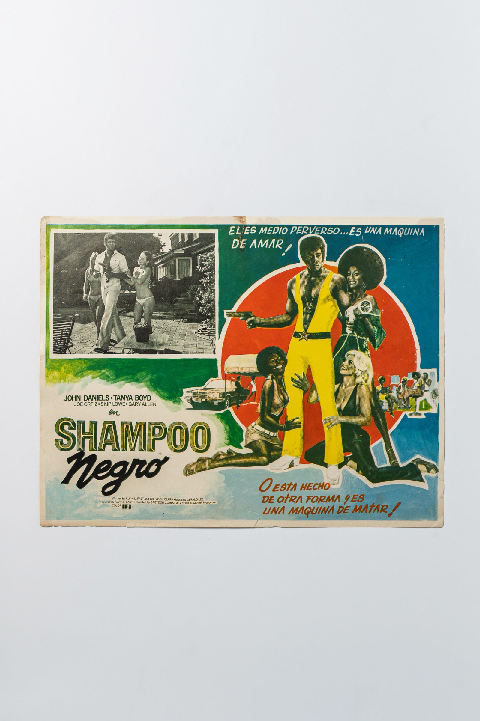 1976 ‘Black Shampoo’ blaxpoitation cult movie lobby card