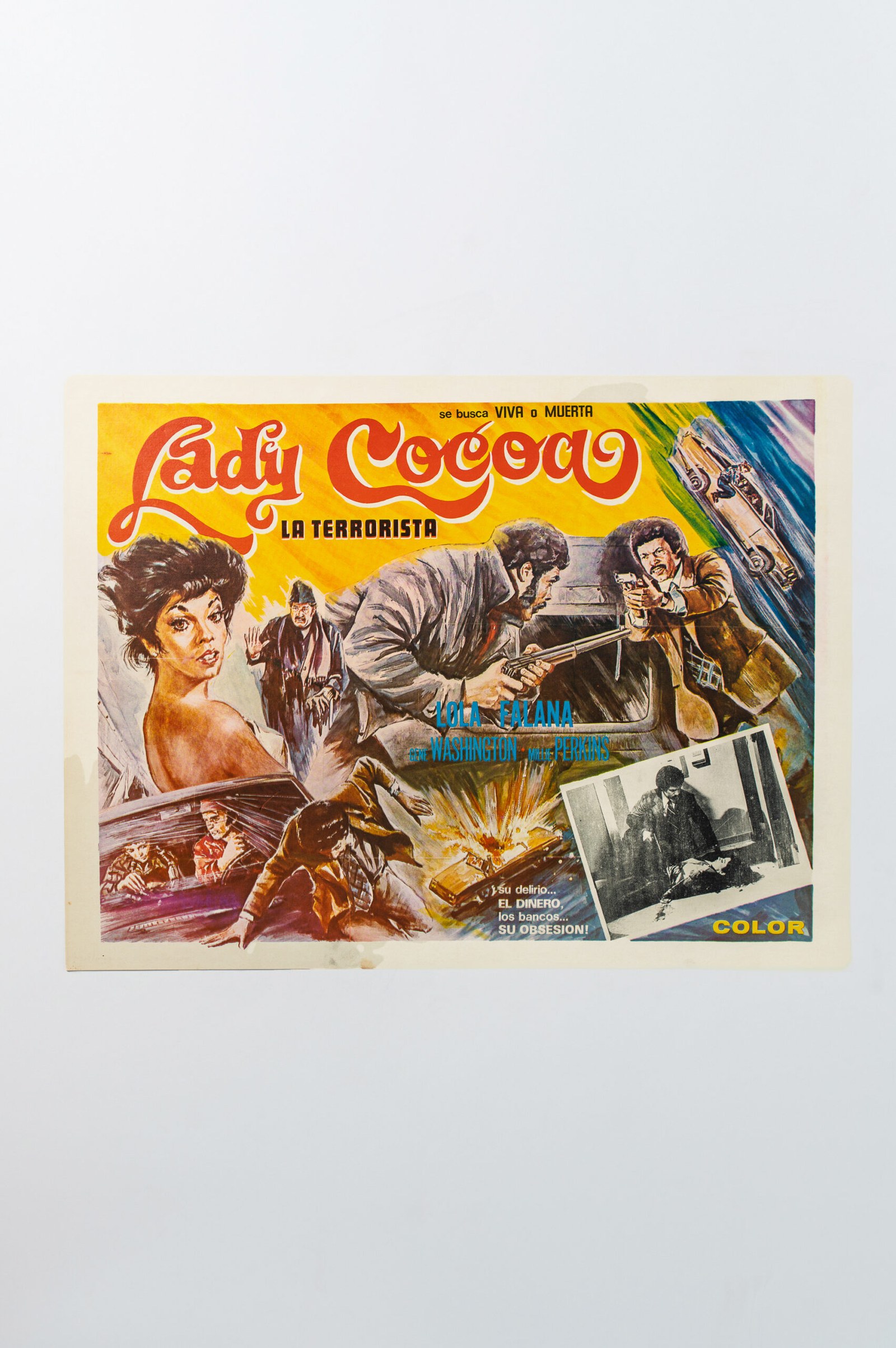 1975 ‘Lady Cocoa’ blaxpoitation cult movie lobby card
